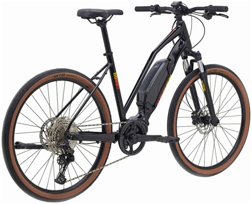 Black Marin mountain bike, large frame